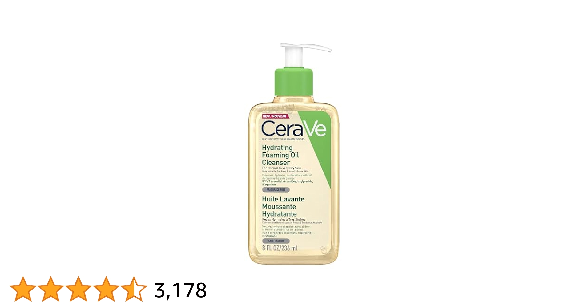 CeraVe Hydrating Foaming Oil Cleanser: Pembersih yang Menjaga Kelembapan Kulit